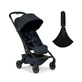 Pachet carucior pentru copii, Joolz Aer2 Navy Blue + Marsupiu pentru toddler, Wildride