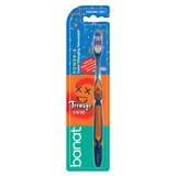Brosse à dents Teenage Power X pour adolescents, poils souples, 9 à 16 ans, 1 pièce, Banat