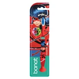 Brosse à dents pour enfants « Miraculous », poils souples, à partir de 5 ans, 1 pièce, Banat
