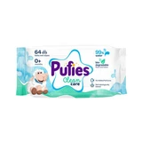 Lingettes humides Clean Care à 99 % d'eau, Pufies