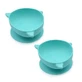 Set 2 castronele din silicon cu ventuza, Rechin, 2 bucati, Melii