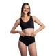 Lenjerie intima compresiva cu talie inalta, M, Negru, Slip, 1 bucata, Norseli