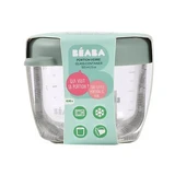 Luchtdichte glazen pot, saliegroen, 150 ml, Beaba