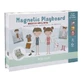 Puzzle magnetic FSC cu Jim si Rosa, 3 ani+, Little Dutch