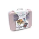 2-Tier Lunch Box with Bento Cutlery, Pink, Purple, Gray, Melii