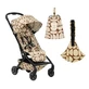 Pachet carucior pentru copii, Joolz Aer2 + Marsupiu pentru toddler, Wildride + Paturica pentru picnic, Boho