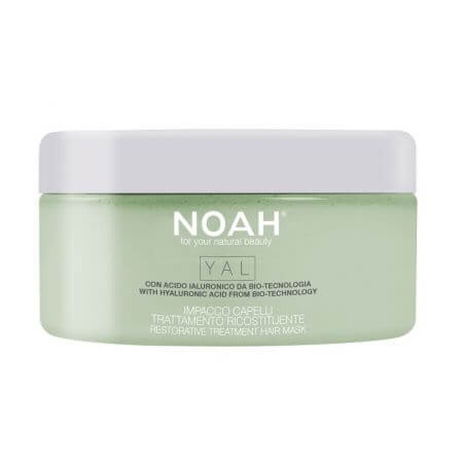 Masque de traitement des cheveux à l'acide hyaluronique pour la régénération - Yal, 200 ml, Noah