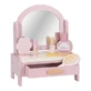 Coiffeuse avec accessoires de jeu de rôle, rose, à partir de 3 ans, Little Dutch