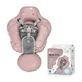 Colac gonflabil de inot pentru bebelusi Swim Pro, Pink, 6-36 luni, Sipo
