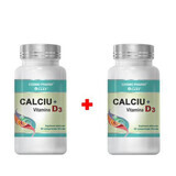 Paquet Calcium + Vitamine D3, 90 + 30 comprimés pelliculés, Cosmopharm
