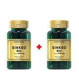 Ginkgo Max pack, 6000 mg, 60 + 30 gélules, Cosmopharm