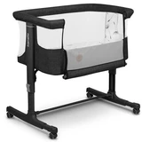 Lit d'appoint 3-en-1 Aurora, jusqu'à 9 kg, 85 x 60 x 66 cm, gris foncé, à partir de 0 mois, Lionelo