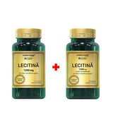 Paquet de lécithine, 1200 mg, 60 + 30 gélules, Cosmopharm