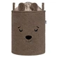 Cos pliabil pentru depozitare, Brown, Fluffy Toy Boucle Bear, 43 L, Sipo