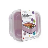 Glazen pot met antisliphoes, roze, Melii