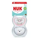 Perfect Match Air Pacifier Set, Squirrel/Bear, 18–36 months, 2-pack, Nuk