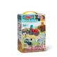 Set de constructie din lemn, Ferma, +2 ani, 56 piese, Melissa &amp; Doug