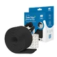 Banda protectie pentru colturi si muchii mobilier, 2 m x 75 mm, Negru, Sipo
