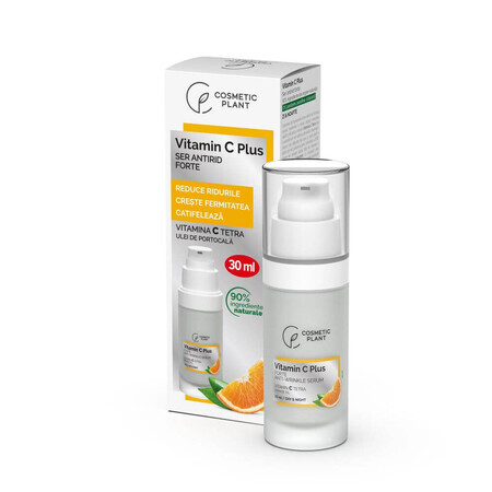 Vitamin C Plus starkes Anti-Falten-Serum, 30 ml, Cosmetic Plant