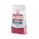 MONGE Natural Superpremium Monoprotein Esterilizado, ternera, pienso seco para gatas esterilizadas, 1,5 kg