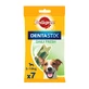 PEDIGREE DentaStix Daily Fresh, small-breed dog treats, sticks, green tea, 7 pieces