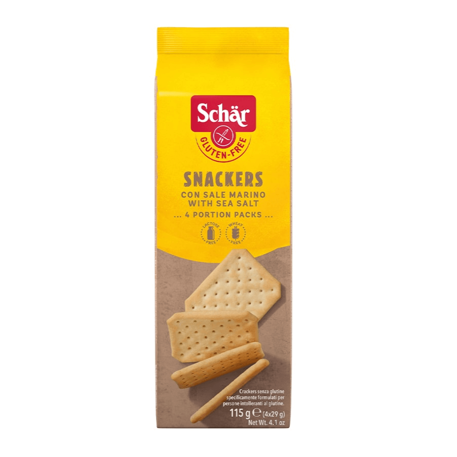 Biscuits salés Snackers sans gluten, 115 g, Schar