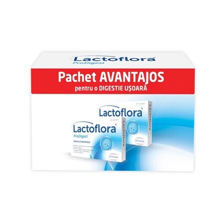 Lactoflora prodigest Packung, 20 Kapseln, Stada