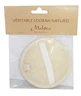MAHDIA: ESPONJA DE MASAJE REDONDA DE LOOFAH NATURAL AUTÉNTICA, 10 CM