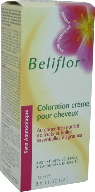 BELIFLOR  COLORATION CREME 34 CHOCOLAT 120 ML 
