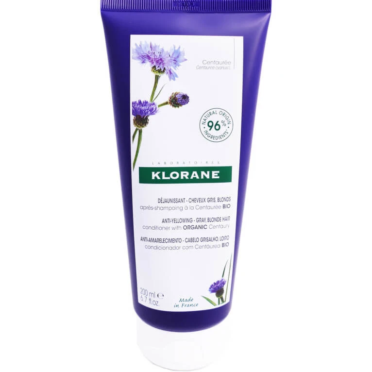 Klorane APRES SHAMPOOING DEJAUNISSANT A LA CENTAUREE BIO 200ML