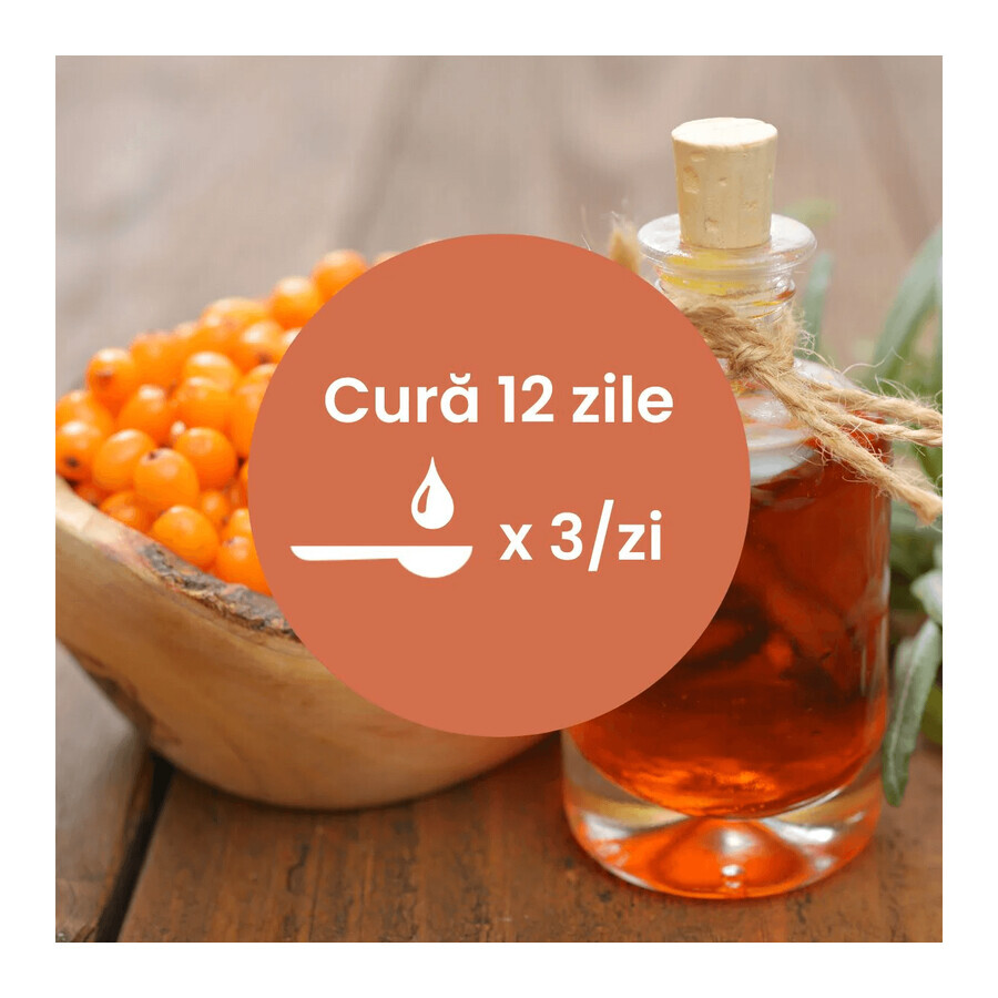 Sirop de Catina au miel et à la propolis, 200 ml, Faunus Plant