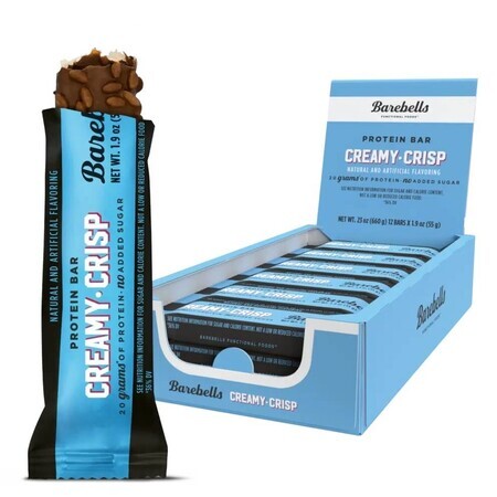 Barebells Protein Bars With Cream And Crunchy Wrap, 55 g