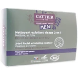CATTIER MEN BIOLOGISCHE 2-IN-1 GEZICHTSREINIGER EN SCRUB 85 G
