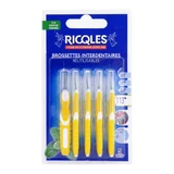 RICQLES 5 REUSABLE INTERDENTAL BRUSHES, 1.3 MM