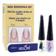 HEROME NAIL ESSENTIALS SET FOR RIDGED &amp; DULL NAILS