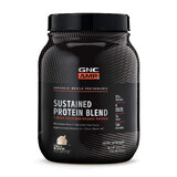 Gnc Amp Sustained Protein Blend, Mélange protéiné, Vanilla Milkshake Flavored, 924 g