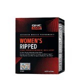 Gnc Amp Women's Ripped Program Complesso multivitaminico Vitapak per donne, 30 pacchetti