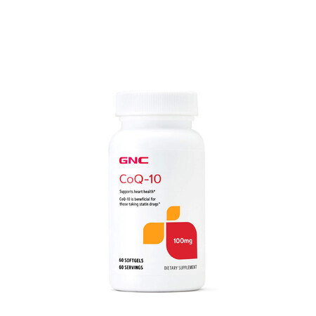 Gnc Coq-10 Naturala100 Mg, Coenzym Q-10, 60 Cps