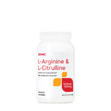 Gnc L-arginine & L-citrulline, L-arginine & L-citrulline, 120 Tb