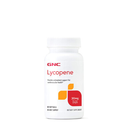 Gnc Lycopene 30mg, Lycopène, 60 Cps