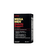 Gnc Mega Men Diabetic Support, Multivitamine pour hommes pour le soutien diabétique, 90 Tb