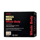 Gnc Mega Men Whole Body Vitapak Program, Complexe Multivitaminique pour Homme, 30 sachets