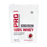 Gnc Pro Performance 100% Whey, Protéine de lactosérum, aromatisée à la fraise, 405.6g