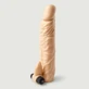 Teacă vibratoare realistă pentru penis S4, 20 cm - Culoare carne