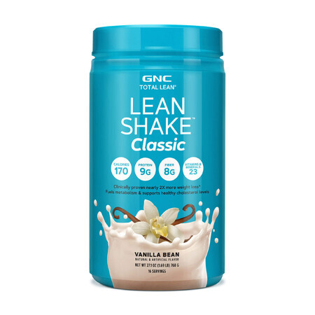 Gnc Total Lean Lean Shake Classic, Protein-Shake, Vanille-Geschmack, 768 g