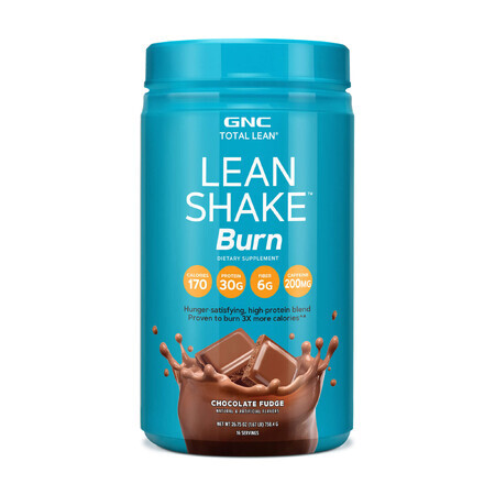 Gnc Total Lean Lean Shake Energy, boisson protéinée aromatisée au chocolat, 758,4 g