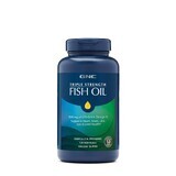 Gnc Triple Strength Fish Oil, Over 1000 Mg Omega 3 Epa And Dha Oil, 120 Cps