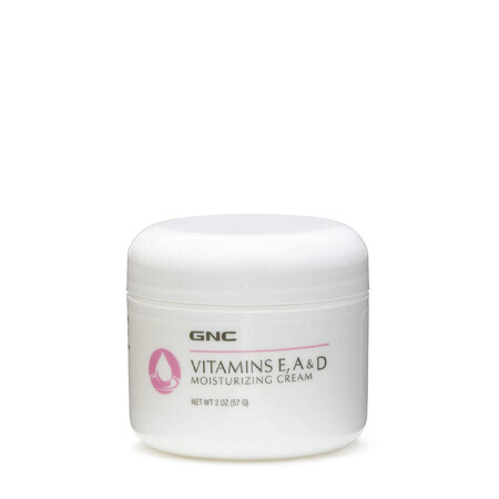 Gnc Vitamins E, A & D Moisturizing Cream, Crème hydratante avec vitamines E, A et D, 57 g
