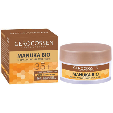 Manuka Honig Erste Faltencreme Bio 35+, 50 ml, Gerocossen