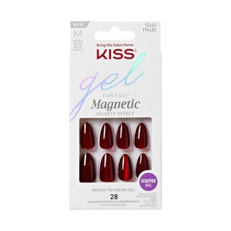 Kiss Faux ongles en gel magnétiques BeatBelles Fantasy, 28 pièces, Kiss